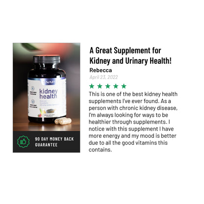 Snap Kidney Health Supplement, Kidney Cleanse and Detox 60 Capsules