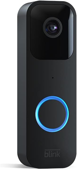 Blink Video Doorbell Camera - Motion and Chime App Alerts and Alexa Enabled — Wired or Wire-Free