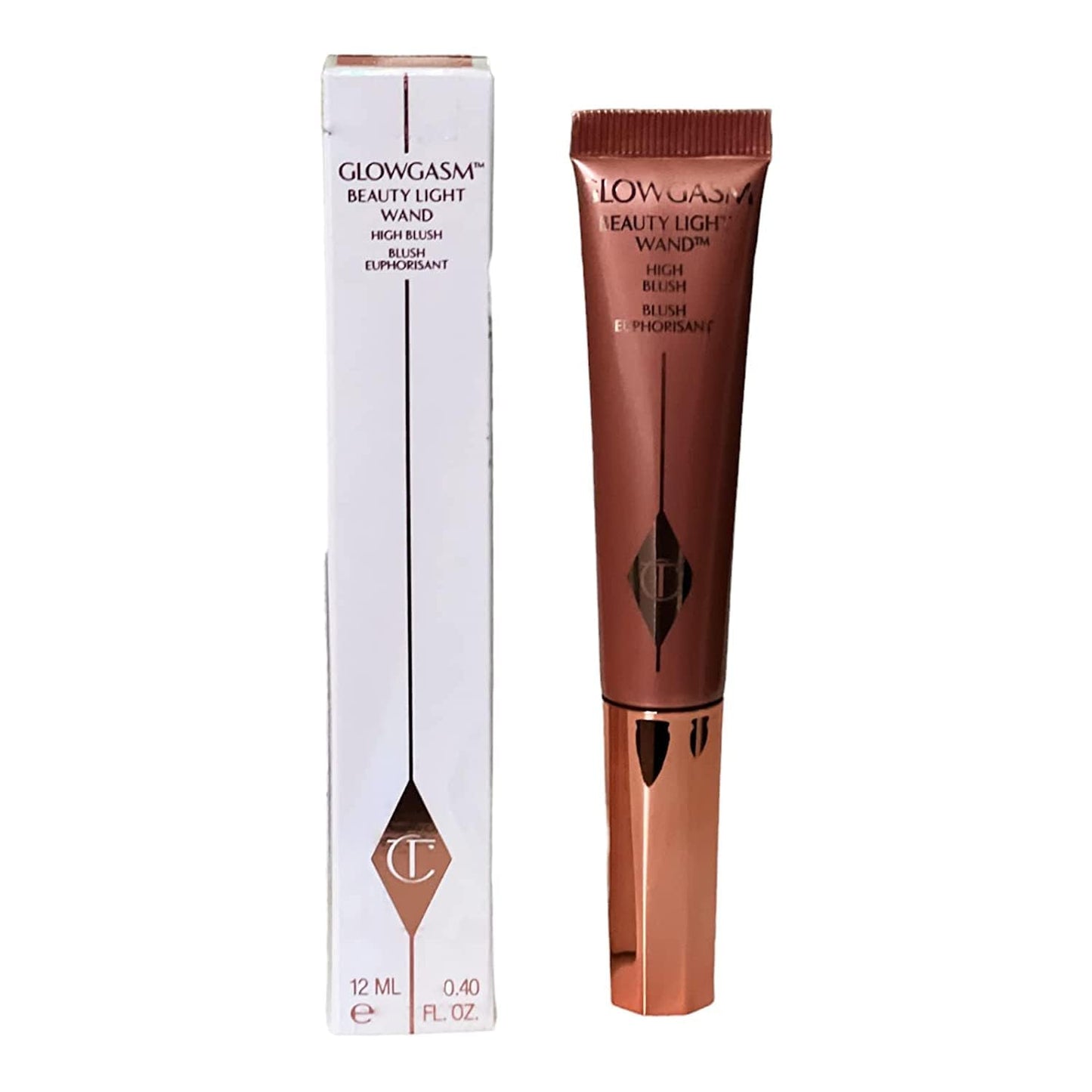 Charlotte Tilbury Highlight Blush Cream 12ml Glowgasm Beauty Light Wand In PINKGASM