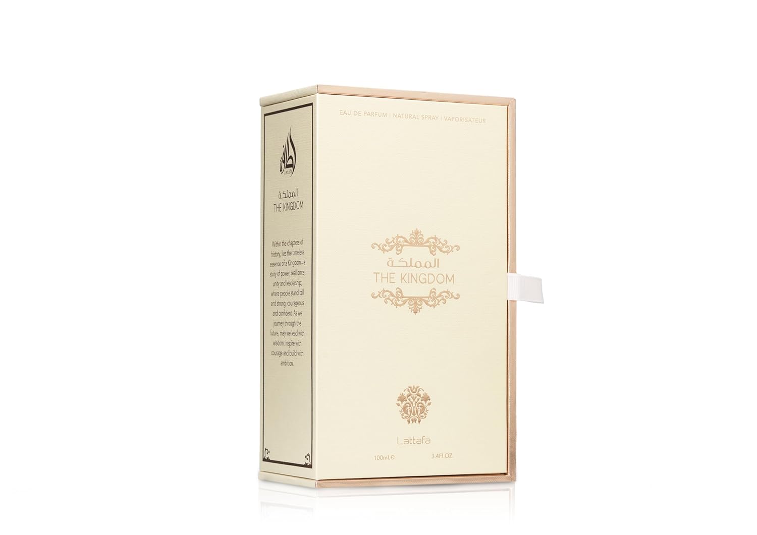 The Kingdom for Women Eau de Parfum 100ML (3.4 OZ) by Lattafa - Long Lasting, Luxurious