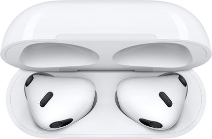 Airpods (3rd Generation) Wireless Ear Buds, Bluetooth Headphones up to 30 Hours of Battery Life