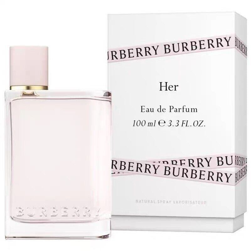 Burberry Her by Burberry 3.3 Oz EDP Eau De Parfum Perfume for Women New in Box