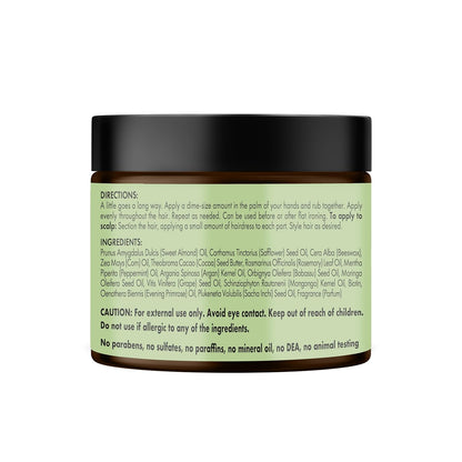 Mielle Rosemary Mint Strengthening Pomade-To-Oil Scalp & Hair Quencher, Nourishes, Conditions & Add Shine, 5 Ounces