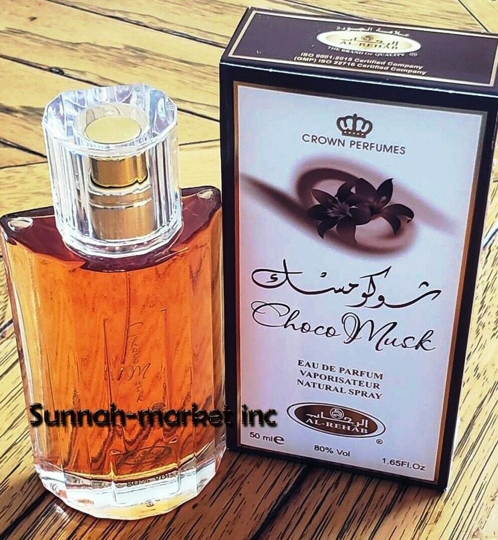 Al Rehab Choco Musk Arabian Unisex Perfume Spray - 50Ml 