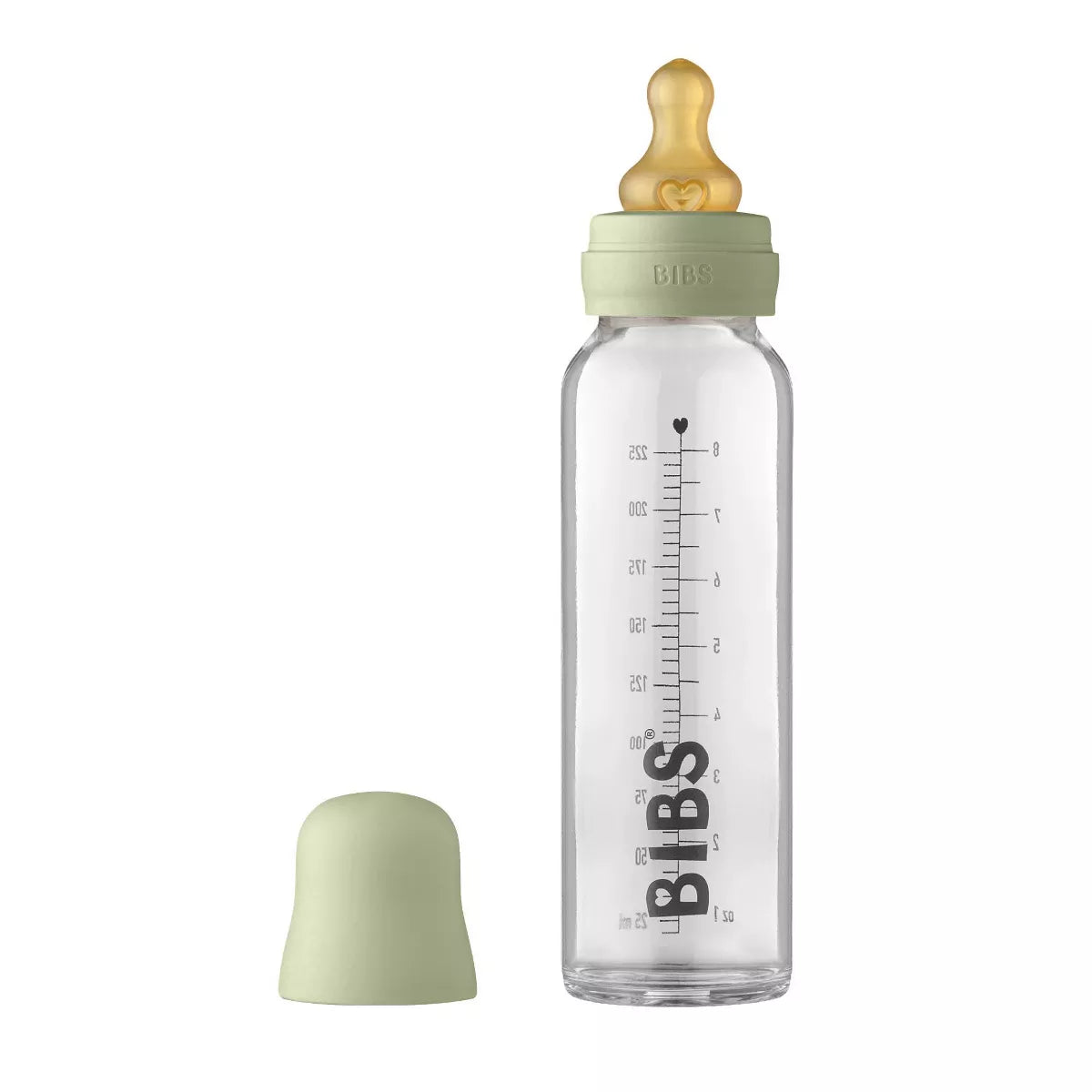 Bibs Baby Glass Bottle Complete Latex Set