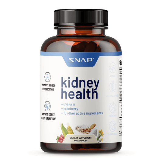 Snap Kidney Health Supplement, Kidney Cleanse and Detox 60 Capsules