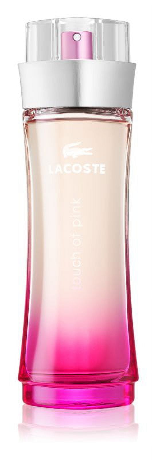 Lacoste Touch of Pink for Women Eau De Toilette 3.0 oz